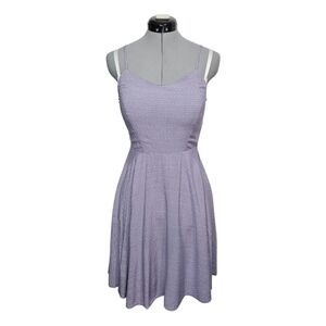 Old Navy Women's SIZE S Y2K Preppy Summer Mini Dress Adjustable Straps in Purple